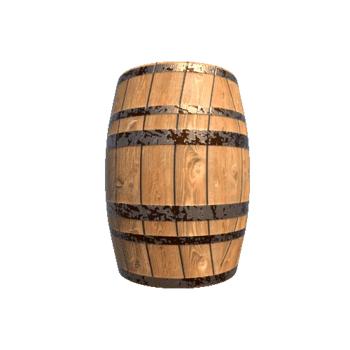 Wooden Barrel 2